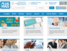 Tablet Screenshot of plugmais.com.br